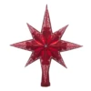 Christopher Radko Ruby Stellar Glass Christmas Tree Topper 1018609 -The Jelly Christmas Shop 1018609 30749.1676482609