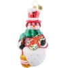 Christopher Radko Christmas Joy Snowman Glass Christmas Ornament 1021489 -The Jelly Christmas Shop 1021489.FRT 49290.1676576825