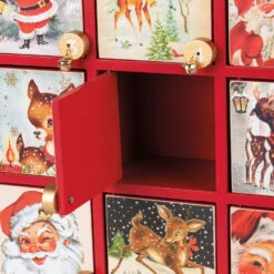 Primitives By Kathy Vintage Santa Claus Advent Calendar Christmas Countdown 115344 -The Jelly Christmas Shop 115344 50 96085.1674073534