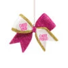 Hallmark 2.5" Cheerleading Hair Bow Christmas Ornament 1HGO2186 2 Hallmark 2.5" Cheerleading Hair Bow Christmas Ornament 1HGO2186 -The Jelly Christmas Shop 1HGO2186 large 80528.1655309536