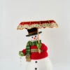 Katherine's Collection All The Trimmings Snowman With Serving Tray Umbrella 28-228569 -The Jelly Christmas Shop 28 228569 1 14982.1643830764