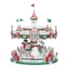Katherine's Collection 48" Peppermint Palace Christmas Carousel Cupcake Server 28-328043 -The Jelly Christmas Shop 28 328043 1 78220.1680726042
