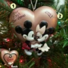 Hallmark 3" Mickey And Minnie Love Personalized Christmas Ornament 3HCM1002 -The Jelly Christmas Shop 2HCM9578 edit 68124.1664804547