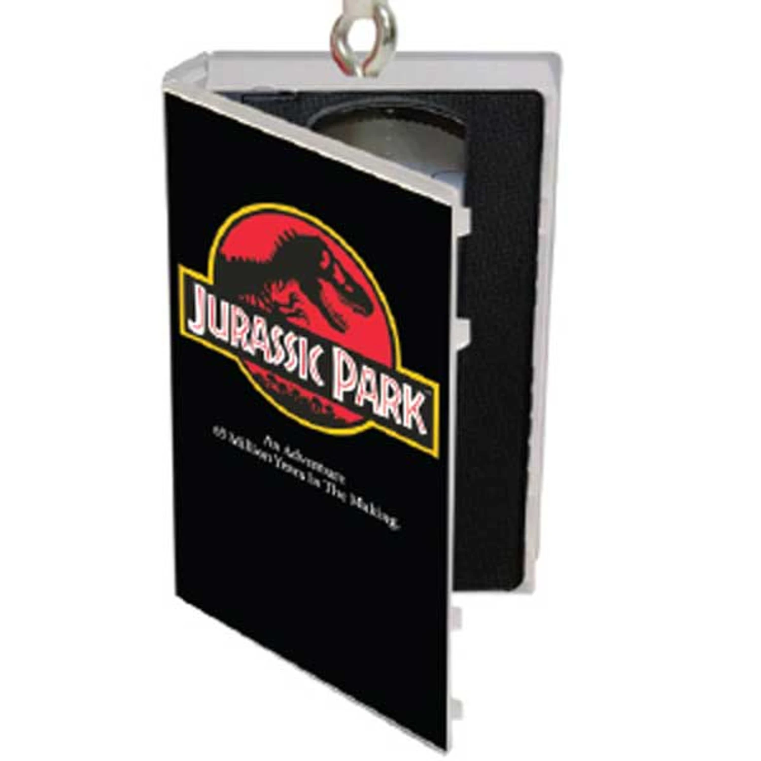 Hallmark 3" VHS Jurassic Park Movie Christmas Ornament 2HCM9592 2 Hallmark 3" VHS Jurassic Park Movie Christmas Ornament 2HCM9592