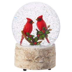 Raz 6.5" Cardinal Musical Christmas Snow Globe 3940512 -The Jelly Christmas Shop 3940512 50682.1647545702