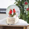 Raz 6.5" Cardinal Musical Christmas Snow Globe 3940512 -The Jelly Christmas Shop 3940512 b 31649.1647546670
