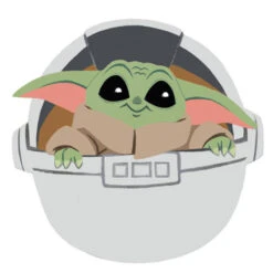 Hallmark Star Wars™ Grogu™ Personalized Christmas Ornament 3HCM0990 -The Jelly Christmas Shop 3HCM0990 large 23133.1664986773