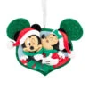 Hallmark 2.75" Minnie Mouse Kissing Mickey Mouse Christmas Ornament 3HCM1249 -The Jelly Christmas Shop 3HCM1249 large 95031.1655306499