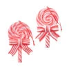 Raz 4.75" Set Of 2 Peppermint Lollipop Christmas Ornament 4214116 -The Jelly Christmas Shop 4214116 47106.1686858661