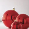 Raz 10" Large Shiny Red Ball Christmas Ornament 4214885 -The Jelly Christmas Shop 4214885 4232746 4214883 45000.1689190539