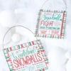 Raz 6.75" Set Of 2 Snowballs For Sale Christmas Ornament 4216160 -The Jelly Christmas Shop 4216160 11171.1648659101
