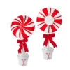 Raz 31" Set Of 2 Peppermint Topiary Christmas Figure 4216212 -The Jelly Christmas Shop 4216212 56610.1648669313
