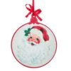 Raz 11.25" Santa Embossed Metal Wall Christmas Ornament 4221322 -The Jelly Christmas Shop 4221322 82067.1649346253