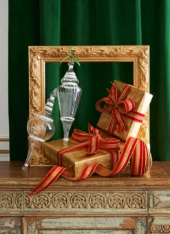 Raz 15.5" Large Clear Finial With Glitter Glass Christmas Ornament 4224530 -The Jelly Christmas Shop 4224530 R5327705 24334.1689194632