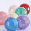 Raz 4.5" Set Of 7 Rainbow Glittered Glass Ball Christmas Ornaments 4224623 -The Jelly Christmas Shop 4224623 32913.1649792822