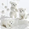 Raz 6.25" Polar Bear Cub Christmas Ornament 4250102 -The Jelly Christmas Shop 4250102 edit 22475.1650053734