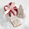 Raz 4" Set Of 2 Gingerbread Church Christmas Ornament 4310202 -The Jelly Christmas Shop 4310202 2 60123.1686776257