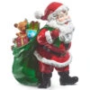 Raz 15.25" Large Santa And Gift Bag Christmas Figure 4310250 -The Jelly Christmas Shop 4310250 89211.1689793414