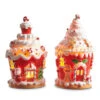 Raz 8" Lighted Gingerbread Cupcake House Lighted Christmas Decoration 4311644 -The Jelly Christmas Shop 4311644 54718.1682350623