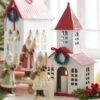 Raz 16.75" Red Roof Metal Church Christmas House 4312335 -The Jelly Christmas Shop 4312335 edit 94685.1682369789