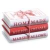Raz 8" Hot Cocoa Faux Book Stack Christmas Decoration 4316112 -The Jelly Christmas Shop 4316112 06102.1683146723