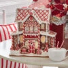 Raz 13" Large Lighted Gingerbread Christmas House 4316276 -The Jelly Christmas Shop 4316276 edit 40777.1690507122