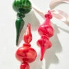 Raz 9.75" Pink, Red, Or Green Blown Glass Finial Christmas Ornament 4322881 -The Jelly Christmas Shop 4322881 58613.1684329050