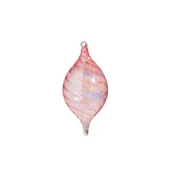 Raz 5" Pink Blown Glass Christmas Ornament 4324512 -The Jelly Christmas Shop 4324512b 31176.1684780571