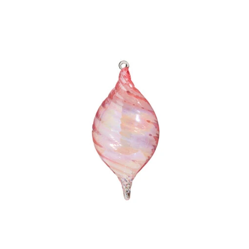 Raz 5" Pink Blown Glass Christmas Ornament 4324512 - Image 4