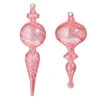 Raz 10" Pink Finial Glass Christmas Ornament 4324514 -The Jelly Christmas Shop 4324514 79095.1684784984