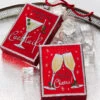 Raz 5" Holiday Cheers And Cocktail Glass Christmas Ornament 4324526 -The Jelly Christmas Shop 4324526 31159.1684848904