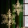 Raz 15.75" Or 19.5" Hanging Lighted Snowflake Christmas Decoration -The Jelly Christmas Shop 4340626 4340625 84894.1691001743