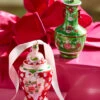 Raz 5" Green And Pink Chinoiserie Jar Glass Christmas Ornament 4352888 -The Jelly Christmas Shop 4352888 73389.1685538766