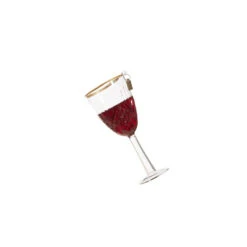 Raz Eric Cortina 5.5" Elegant Red Or White Wine Glass Christmas Ornament 4353122 -The Jelly Christmas Shop 4353122b 39591.1685558163