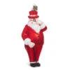 Raz Eric Cortina 5.5" Tuxedo Santa Glass Christmas Ornament 4353128 -The Jelly Christmas Shop 4353128 04811.1685561325