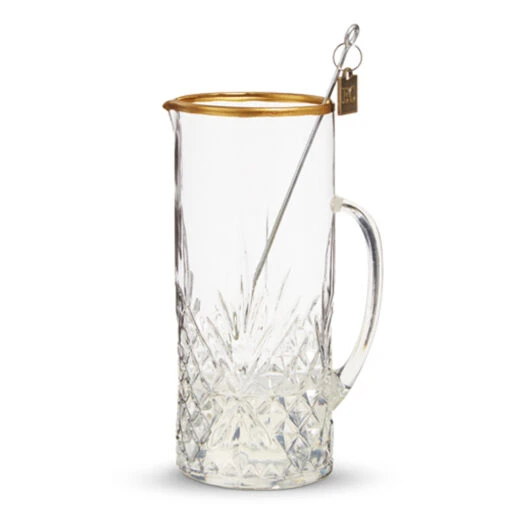 Raz Eric Cortina 6.25" Martini Pitcher Glass Christmas Ornament 4353136 - Image 2