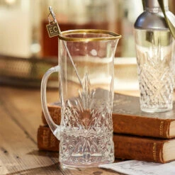 Raz Eric Cortina 6.25" Martini Pitcher Glass Christmas Ornament 4353136
