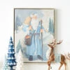 Raz 23.5" Old World Santa Textured Framed Wall Art Christmas Decoration 4357354 -The Jelly Christmas Shop 43557354 53423.1685641801