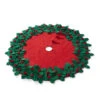 Raz 34" Holly Tree Christmas Tree Skirt 4371825 -The Jelly Christmas Shop 4371825 93071.1685971395