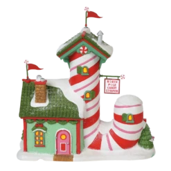 Department 56 North Pole Village North Pole Candy Striper 6000613 -The Jelly Christmas Shop 6000613NPSVL18 Back 29437.1645130032