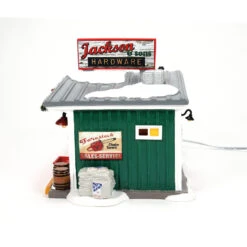 Department 56 Snow Village Jackson & Son's Hardware 6013447 -The Jelly Christmas Shop 6013447 2 59438.1696875572