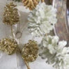Raz 19.25" Gold Glittered Pinecone Christmas Tree Spray F4206704 -The Jelly Christmas Shop F4206704 edit 26007.1650547835
