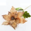 Raz 27" Champagne Gold Velvet Poinsettia Stem Christmas Tree Pick F4306732 -The Jelly Christmas Shop F4306732 74729.1686072927