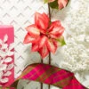 Raz 24.5" Red And Pink Poinsettia Stem Christmas Tree Pick F4341706 -The Jelly Christmas Shop F4341706 68549.1686151878