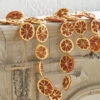 Raz 5.5' Orange Slice Christmas Tree Garland G4202278 -The Jelly Christmas Shop G4202278 91140.1650983723