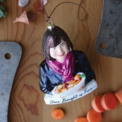 Cody Foster 5" Store Bought Is Fine... Ina Garten Glass Christmas Ornament GO-8339