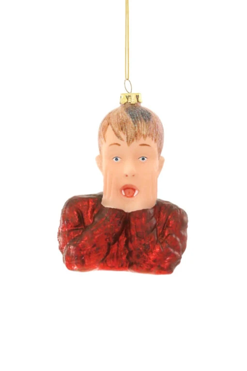Cody Foster 5.25" Kevin McCallister Home Alone Glass Christmas Ornament GO-8898 - Image 2