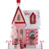 Cody Foster 14" Candy Cane Pink Cottage Vintage Inspired Putz Christmas House HOU-301 -The Jelly Christmas Shop HOU 301 1 47943.1691605990