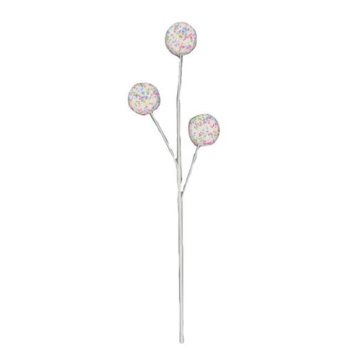 December Diamonds 20" Macaron Christmas Tree Pick - Image 2