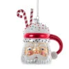 Kurt Adler 5" Noble Gems Santa Cocoa Mug Glass Christmas Ornament NBX0079 -The Jelly Christmas Shop NBX0079 77773.1653422216